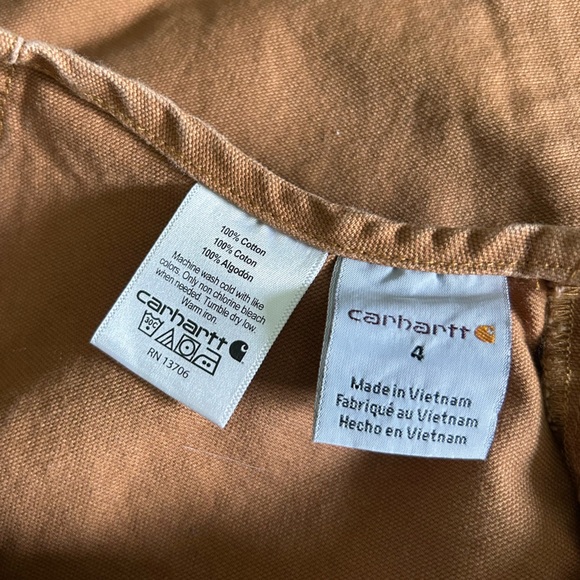 Boys Carhartt Overalls - Picture 5 of 6